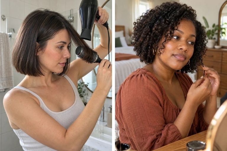 How to Style a Bob Haircut at Home